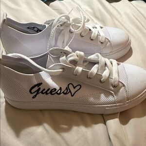 Guess White Casual Sneakers